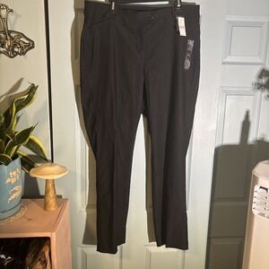 Lane Bryant Black Flex Magic Waistband Sz 18 R Dress‎ Pants